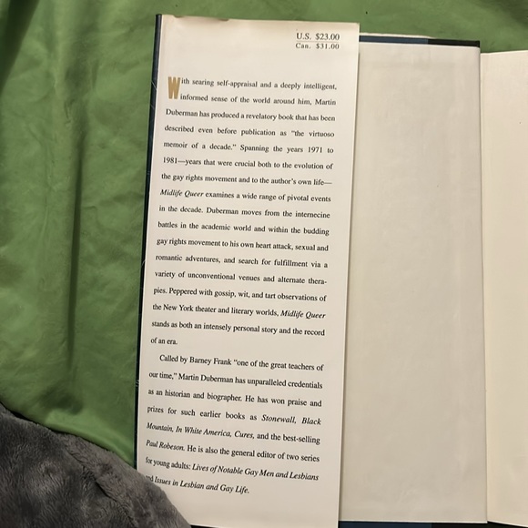 Rare first edition excellent condition title midlife, queer autobiography - Picture 7 of 7